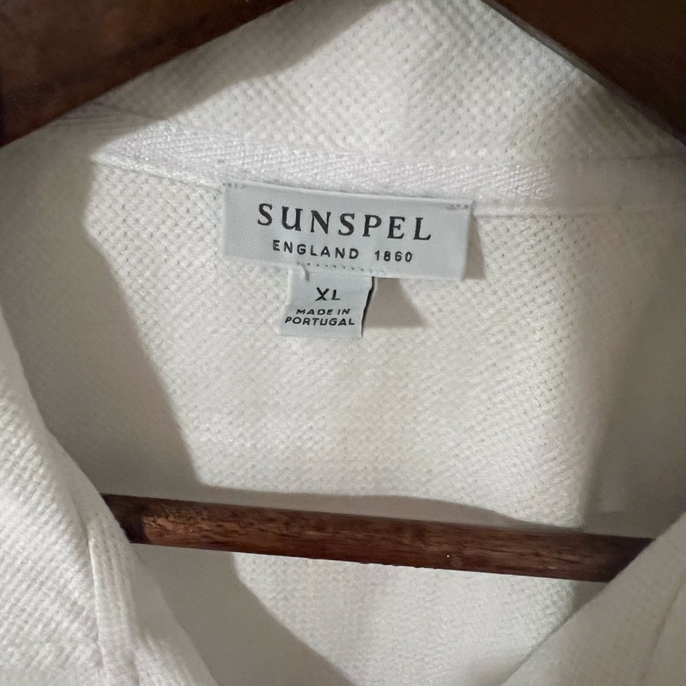 Sunspel White button down Shirt